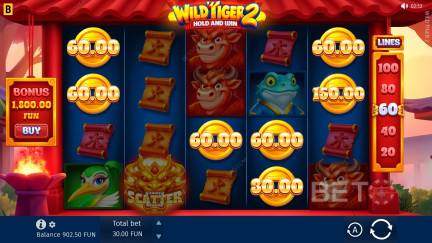(2026) Wild Tiger 2 슬롯 - 무료 플레이 및 리뷰